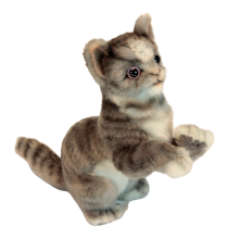Мяка іграшка Сіреньке кошеня, 16 см, HANSA (6488)