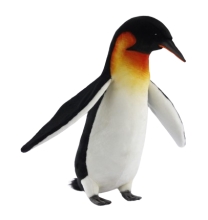 Animated Plush Toy Penguin standing, H. 62cm, HANSA (0796)