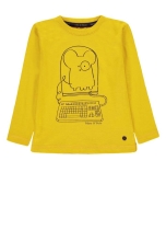 Longsleeve for boy color yellow size 122, Marc OPolo (95620)