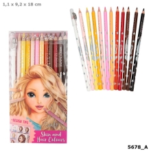 TOPModel Coloured Pencil Set (Skin And Hair Colours),Depesche (45678)