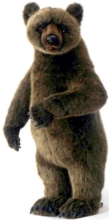 Animated Plush Toy HANSA Grizzly Bear (0201)
