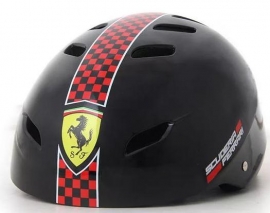 Ferrari® Шлем регулируемый для роликов, скейтов, FAH50 черный, S, Италия