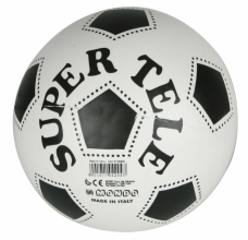 Футбольний мяч Super Tele, Mondo, білий, 230 мм, арт. 04204