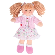Doll Poppy, Bigjigs Toys, 28 cm, art. BJD005