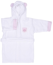 Детский розовый халат 4-6 лет KITIKATE (0149)