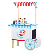 Game set Cart with ice cream, Bigjigs Toys, art. BJ409