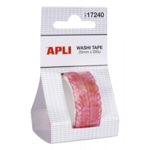 Apli Kids™ | Decorative tape: Petals, 20 x 200 mm, Spain (17240)