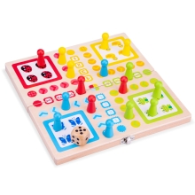 Kid game Ludo, New Classic Toys, 2-4 players, art. 10805