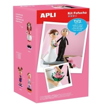 Apli Kids™ | Set for needlework Bride and Groom, Spain