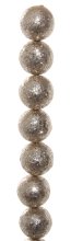 Garland of shiny balls (2.5 cm),Shishi, champagne color, 180 cm, art. 53790