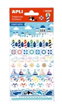 Stickers Summer on the sea, Apli Kids, art. 16439