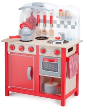 Іграшкова кухня Bon Appetit DeLuxe RED New Classic Toys