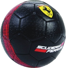 Ferrari® Soccer Ball FIFA Standard (Black Scuderia Stripes),Italy