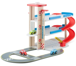 Game set New Classic Toys Garage with a track and 3 cars