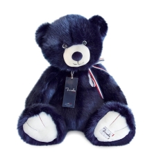 Soft toy French bear, Mailou, 50 cm, dark blue, art. MA0119