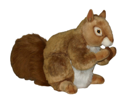 Plush Toy HANSA Squirrel with nuts (3336)