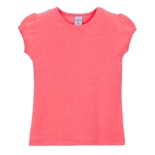 Детская футболка Lovetti с коротким рукавомна 1-4 года Neon Fuchsıa (9286)