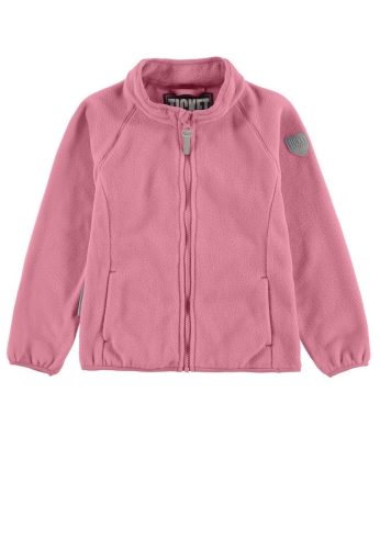 Fleece jacket for girls (pink) s.134, Ticket (04421)
