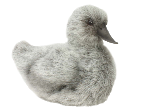 Plush Toy Little swan, Hansa, 20 cm, art. 2982
