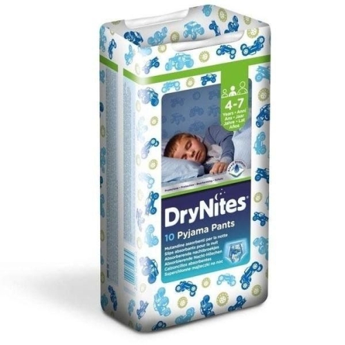 Huggies DryNites diapers for boys 4-7 years 10 pcs (5029053527574)