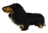 Plush Toy Dachshund black, L. 62cm, HANSA (8511)