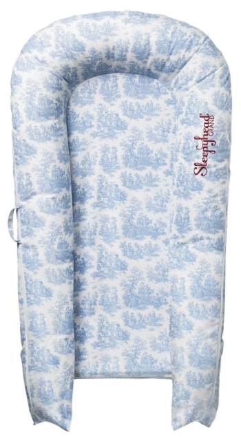 Sleepyhead GRAND COCOON CASE 9 36M Toile De Jouy Dusty Blue