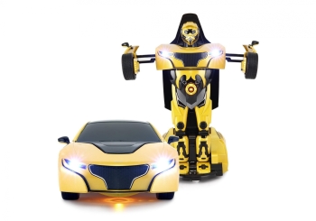 Transforming car on radio control Rastar in stock 1 piece art