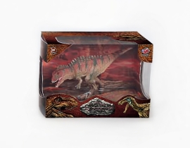 Dinosaur figurine red-gray 13x7x9.5cm, Dino Toys (56245)
