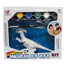 Parasaurolophus Coloring Dinosaur Set 1 38x19x17cm, Dino Toys (54838)