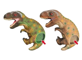 Игрушка на руку Тиранозавр зеленый Dino Toys (55071)