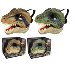 Маска Велоцираптора со звуком зеленый Dino Toys (55101)