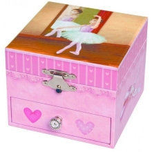 Music Boxes Box musical Dancer Ying Tutu, Trousselier, pink, art. S20917