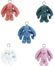 School Bags and Backpacks Keychain Rabbit, 18 cm in assortment, Doudou (42959)
