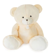 Мягкая игрушка Медведь, 110см кремовый, Doudou (28984)