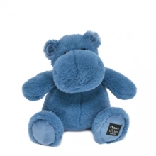 Plush Toys Plush toy Hippo, 25cm blue, Doudou (31090)