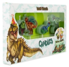 Товары для праздника Свечи для торта декоративные Dino World 4 шт, Depesche (13679)