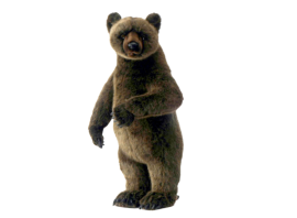 Grizzly Bear Standing 83 cm.H, HANSA (3606)