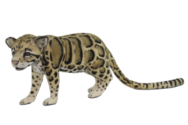 Мягкая игрушка пятнистый Леопард, 140 см, HANSA (7933)