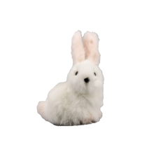 NOIMAGE Sitting fluffy rabbit, 20cm (foam+polyester+faux fur),GoodWill (10328)