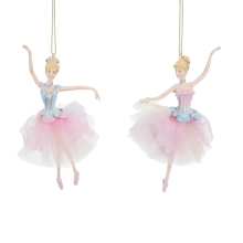 Christmas tree decoration Ballerina in assortment height 17cm, GoodWill (MC38390)