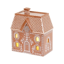 Gingerbread house decoration LED height 17cm, GoodWill (D42073)