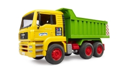 Toy car. Dump truck MAN TGA limited series 50 years of Bruder, Bruder (10669)