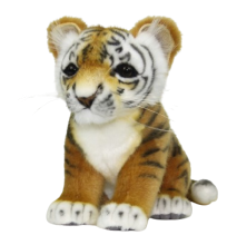 Мягкая игрушка Детеныш амурского тигра, Hansa, 26 см, арт. 7296