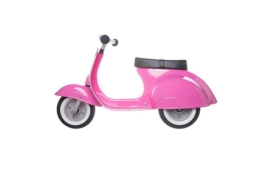 Toy Transport Plastic scooter cream pink, Protocol (00073)
