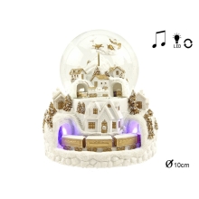 Musical ball Santa Claus 16x15x15cm, Trediser (00371)
