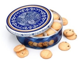 Butter cookies in a box 400 g, Beckys (15690)