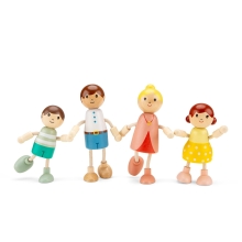 Мебель для кукол Набор кукол для кукольного домика, New Classic Toys (107406)