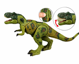 Figure Tyrannosaurus moving green 26x10x15cm, Dino Toys (57280)