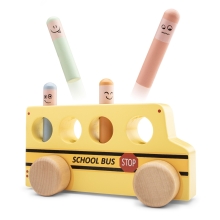 Play Sets Toy School Bus, New Classic Toys (05471)