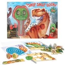 Dino World Snip Snap Art Book with Scissors, Depesche (12133)